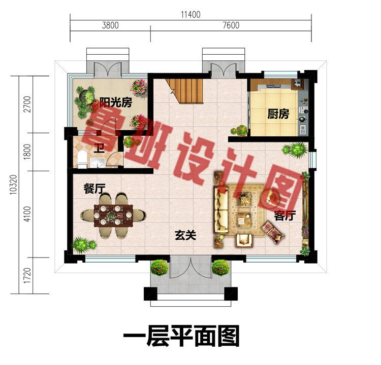 新款两层新中式别墅设计方案