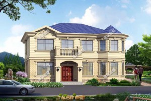农村自建二层别墅案例，不仅体面住着也惬意。