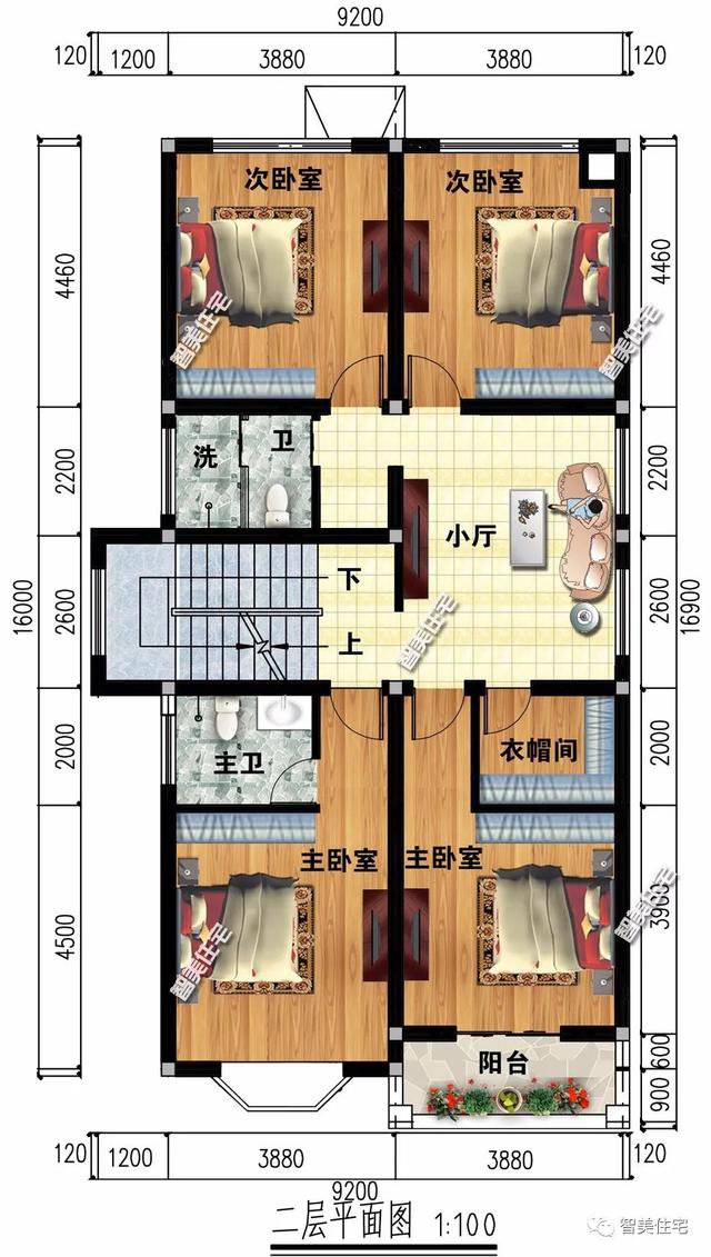两栋不用罗马柱装饰的农村自建房，漂亮精致，施工更容易
