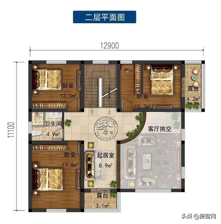 别墅设计：想要优雅与贵族气质并存，这款轻奢新中式定不能错过