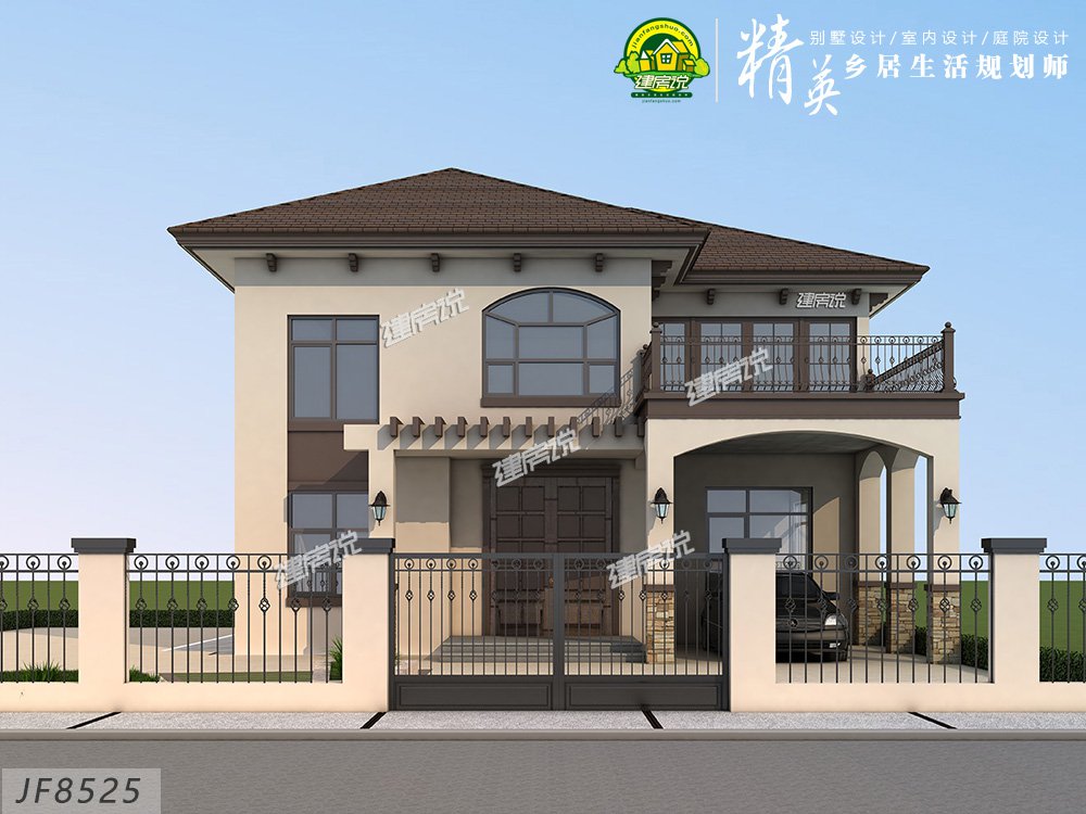 155平花32万建，这么好看的别墅，真是太划算了