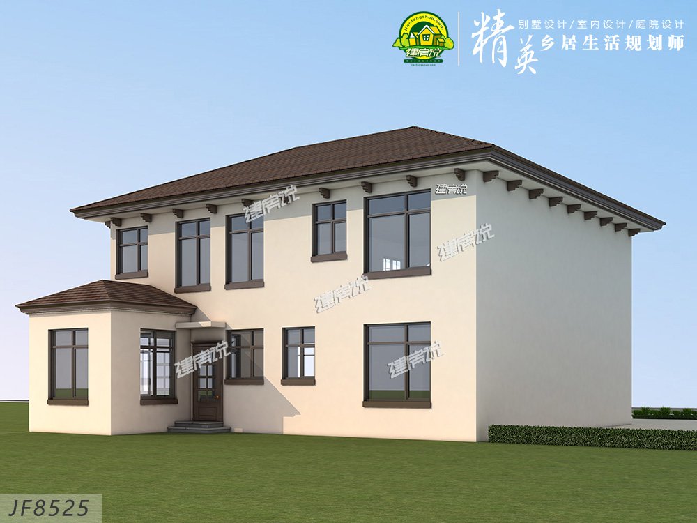 155平花32万建，这么好看的别墅，真是太划算了