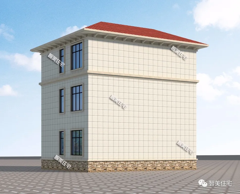 返乡盖别墅，占地面积120以内，这款户型简直太合适