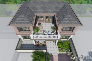 5套自建房户型外观图，贴心细节带来舒适使用感。