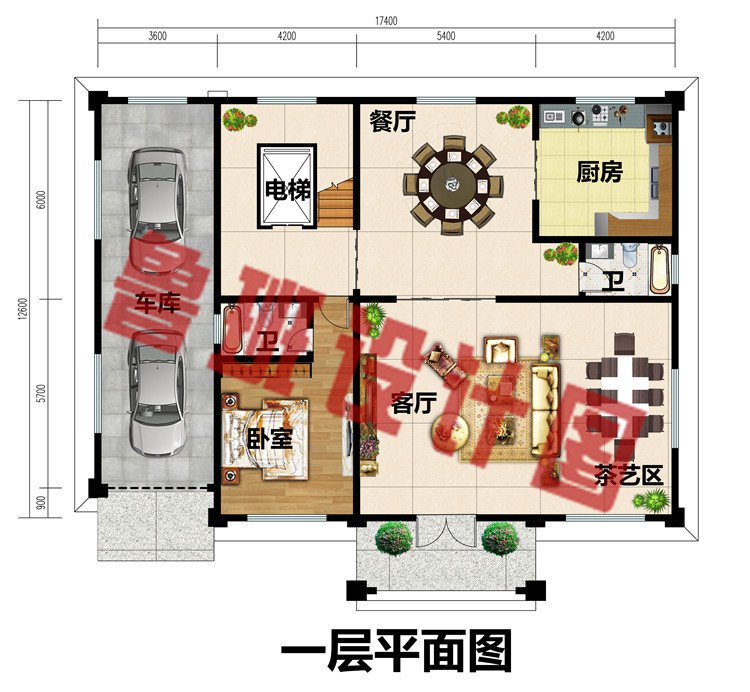 新款四层别墅房屋设计效果图