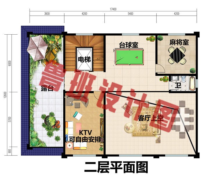 新款四层别墅房屋设计效果图