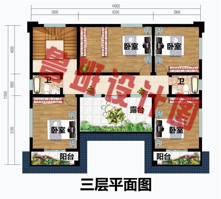 三层新中式别墅设计方案