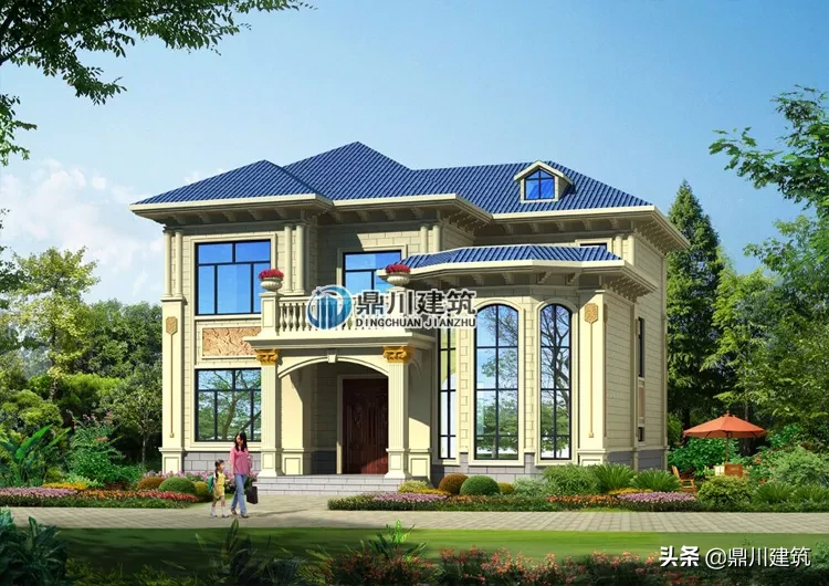 106万建二层别墅，主体+装修+家具+围墙，户主说这钱花得值
