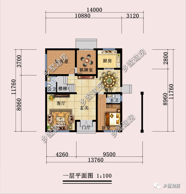 返乡择块宅基地，建套三层别墅，现代风格，时尚个性