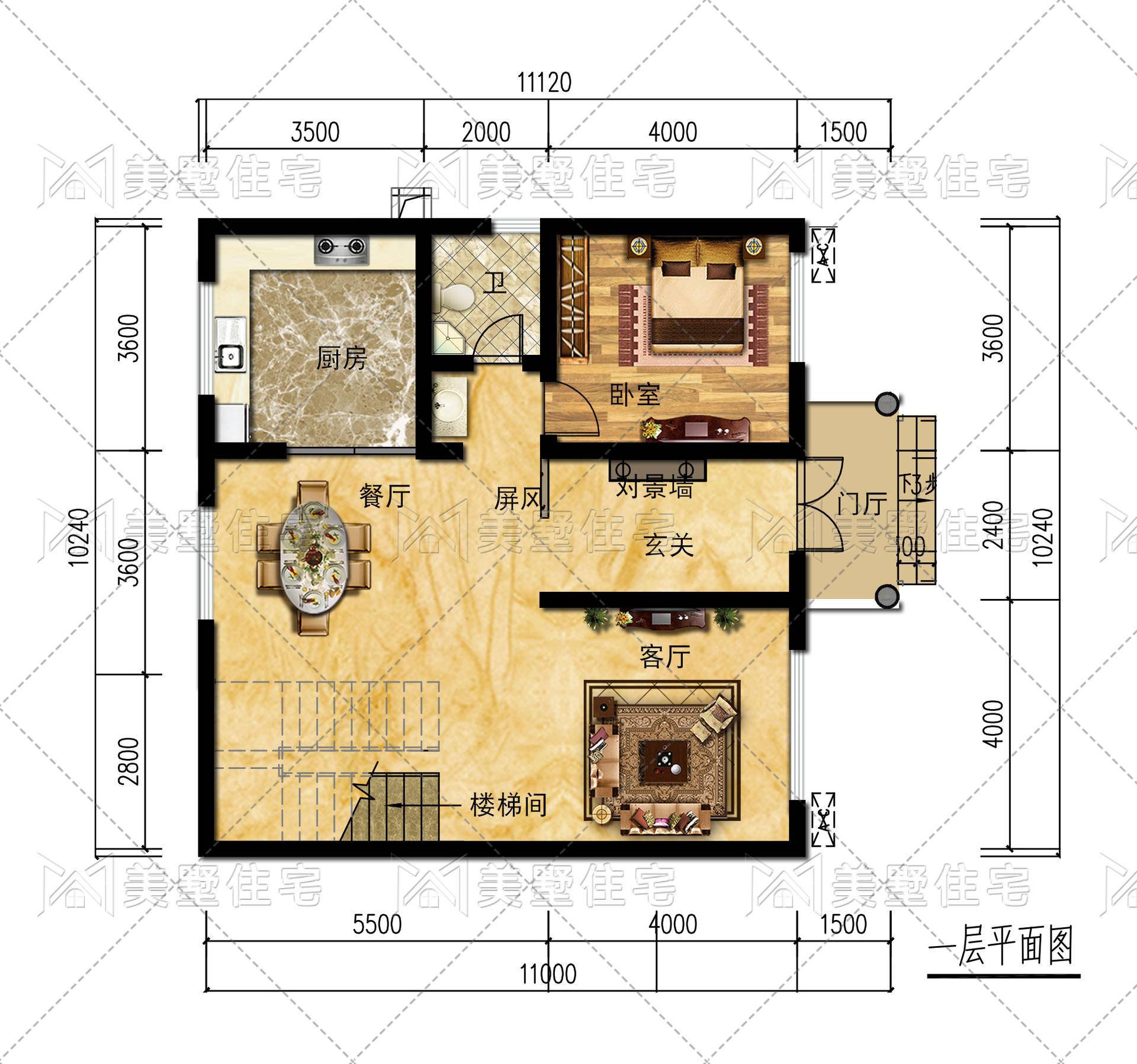 6款适合农村自建的二层小别墅，简单实用造价低给你一个温馨的家