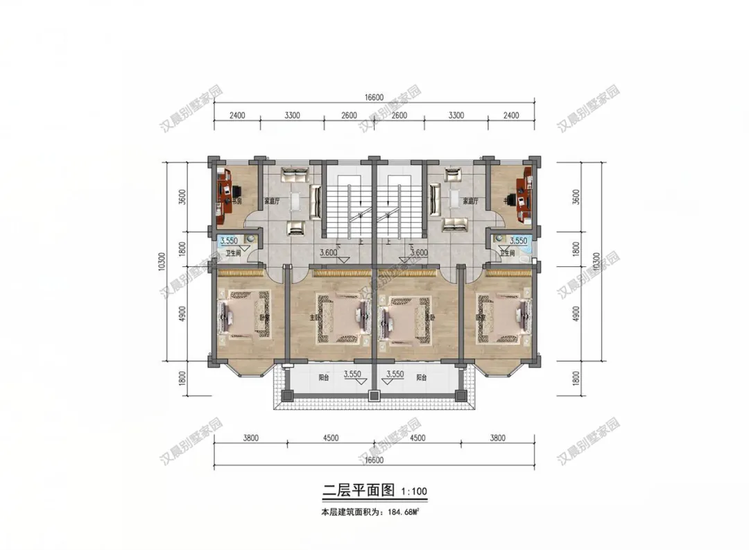 两款农村双拼欧式别墅，第二款更受欢迎，偶像派与实力派的较量