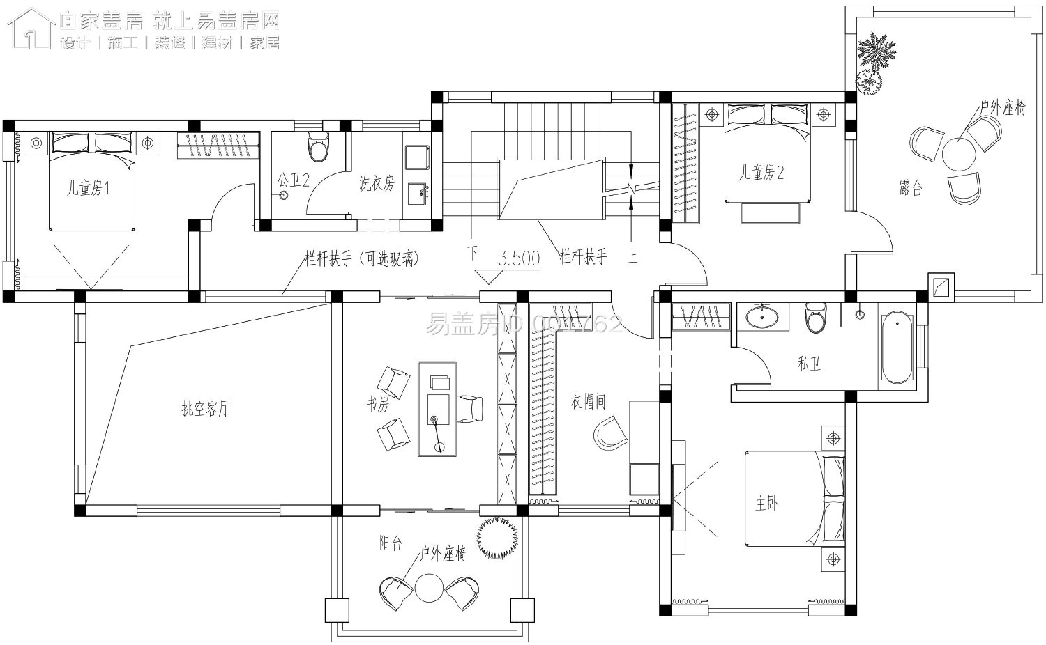 四川资阳21.8m面宽的新中式农村别墅，二层爆款性价比超高