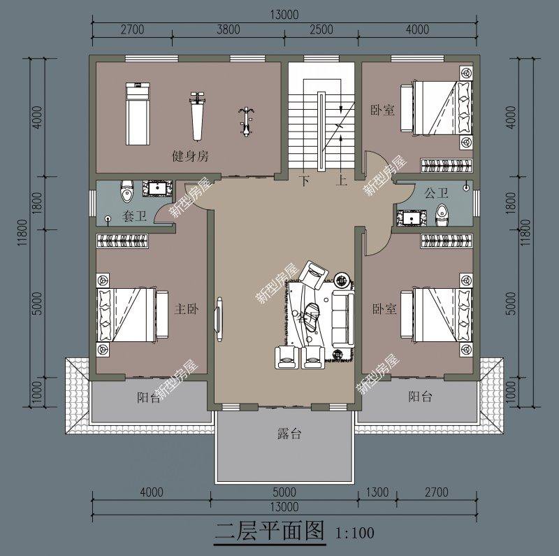 老人说：农村建房堂屋不能少，这10套别墅设计，造价25万起