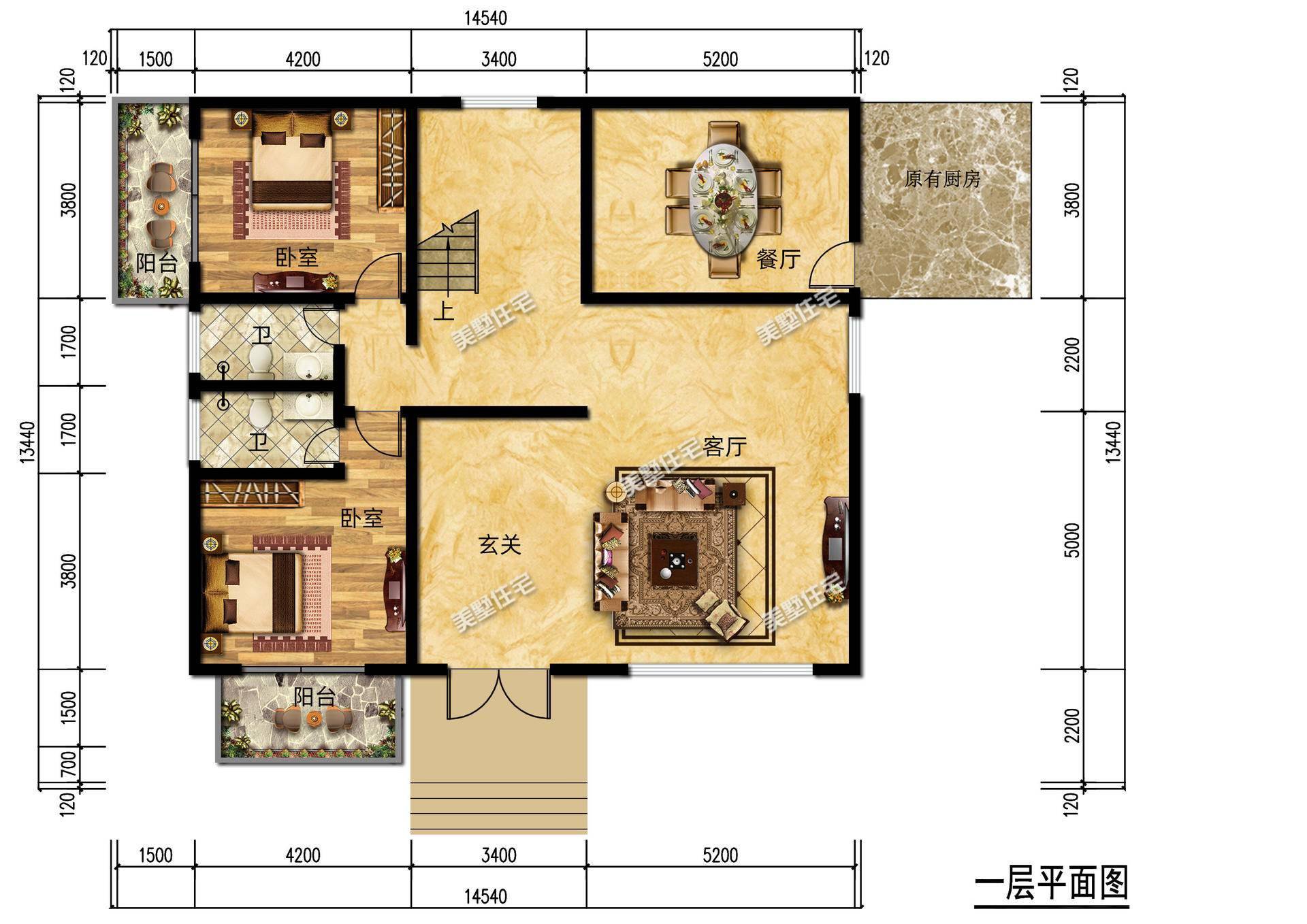 占地156平的新中式别墅，时尚气息满满，主体36万就能建