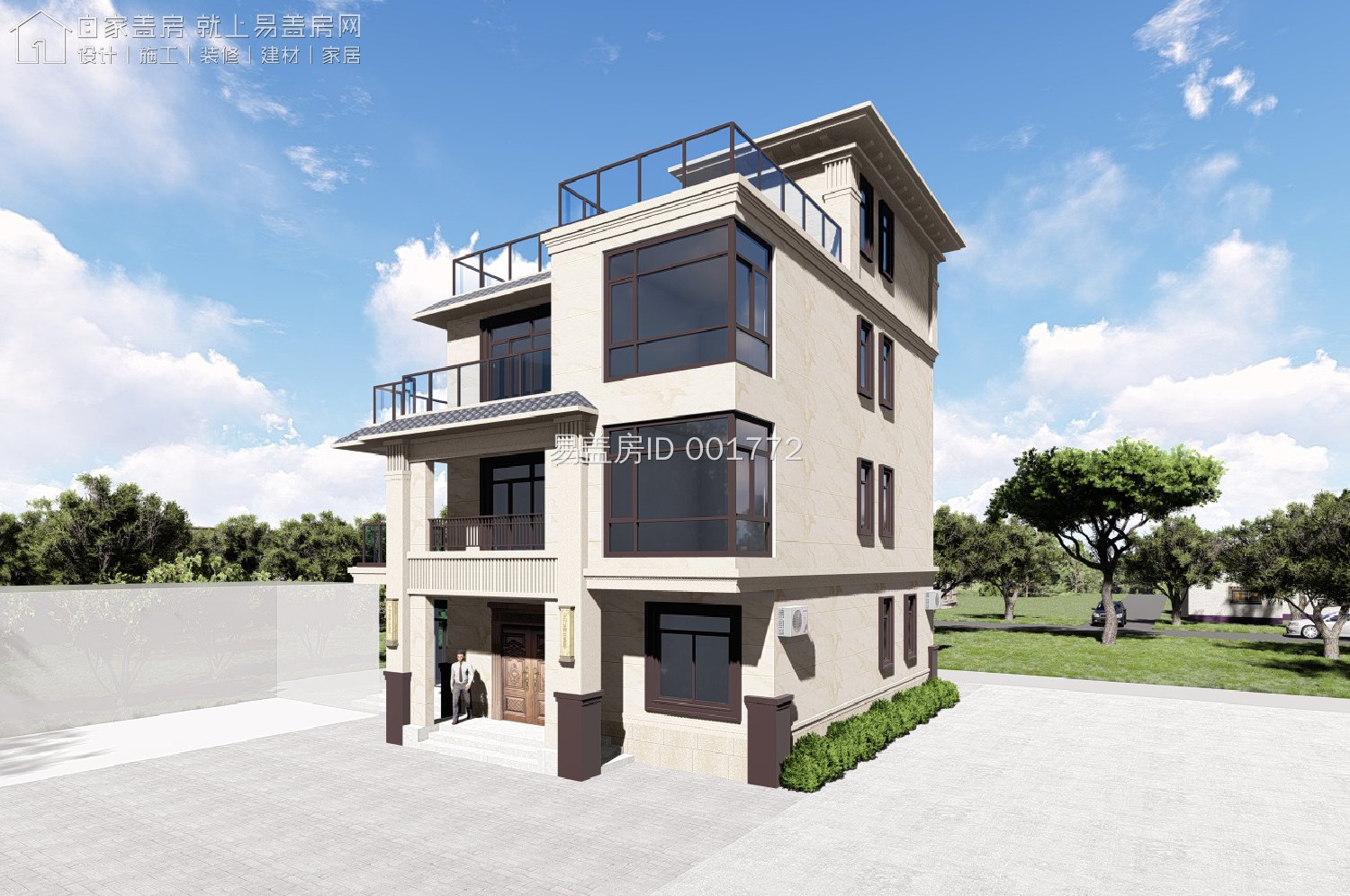 福建龙岩两兄弟居住的新中式乡村别墅，性价比很高呢