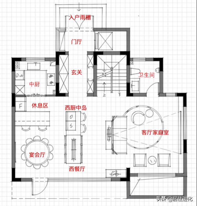 五层别墅，每层都能给你提供不同的灵感