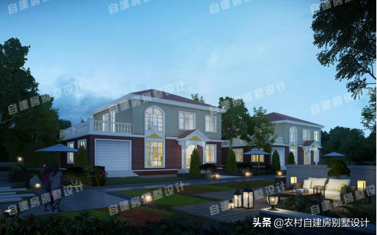 农村自建房二层别墅图片大全，款款亮眼
