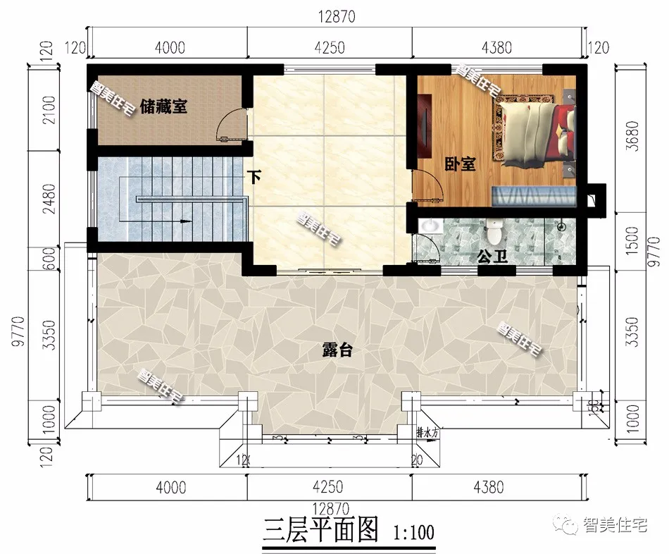 2栋新中式风格别墅，很具时尚感，完全满足当代生活需求