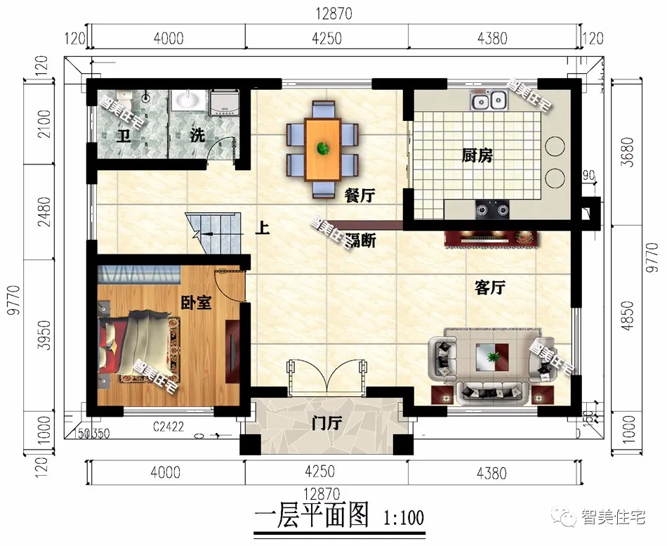 2栋新中式风格别墅，很具时尚感，完全满足当代生活需求