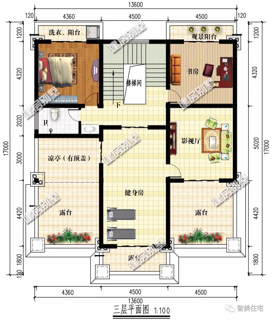 45万在湖南老家盖一栋别墅，完工效果都夸美，这房建得值