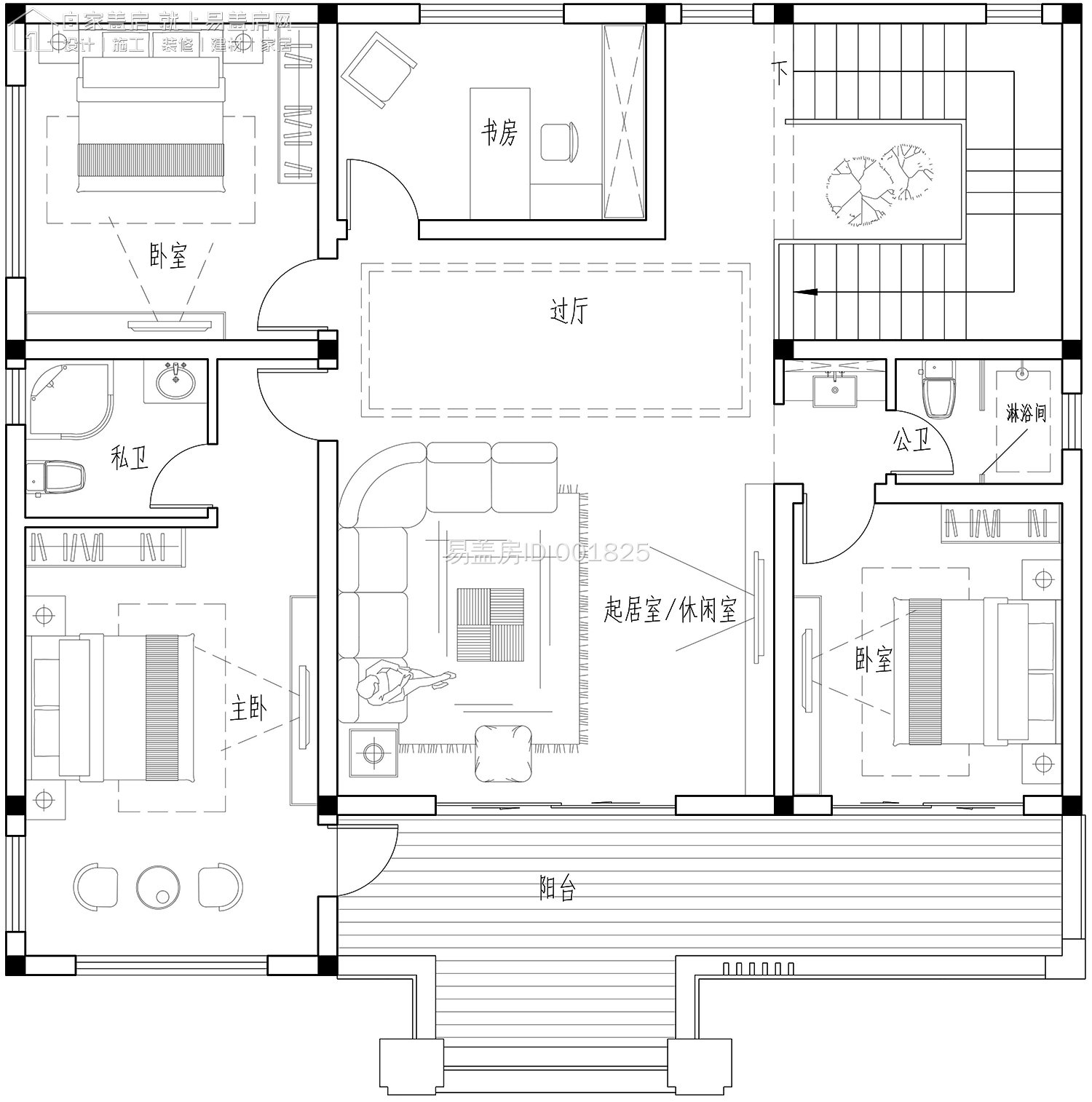 河南开封49.1万新中式农村别墅，三侧邻家住宅也能很通透