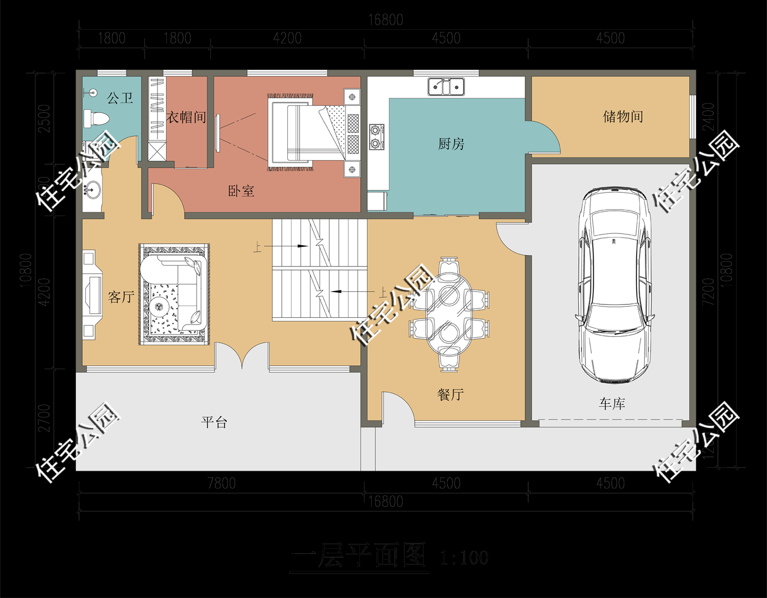 16×10米现代别墅，落地窗设计惹争议，农村建房这样做好吗？