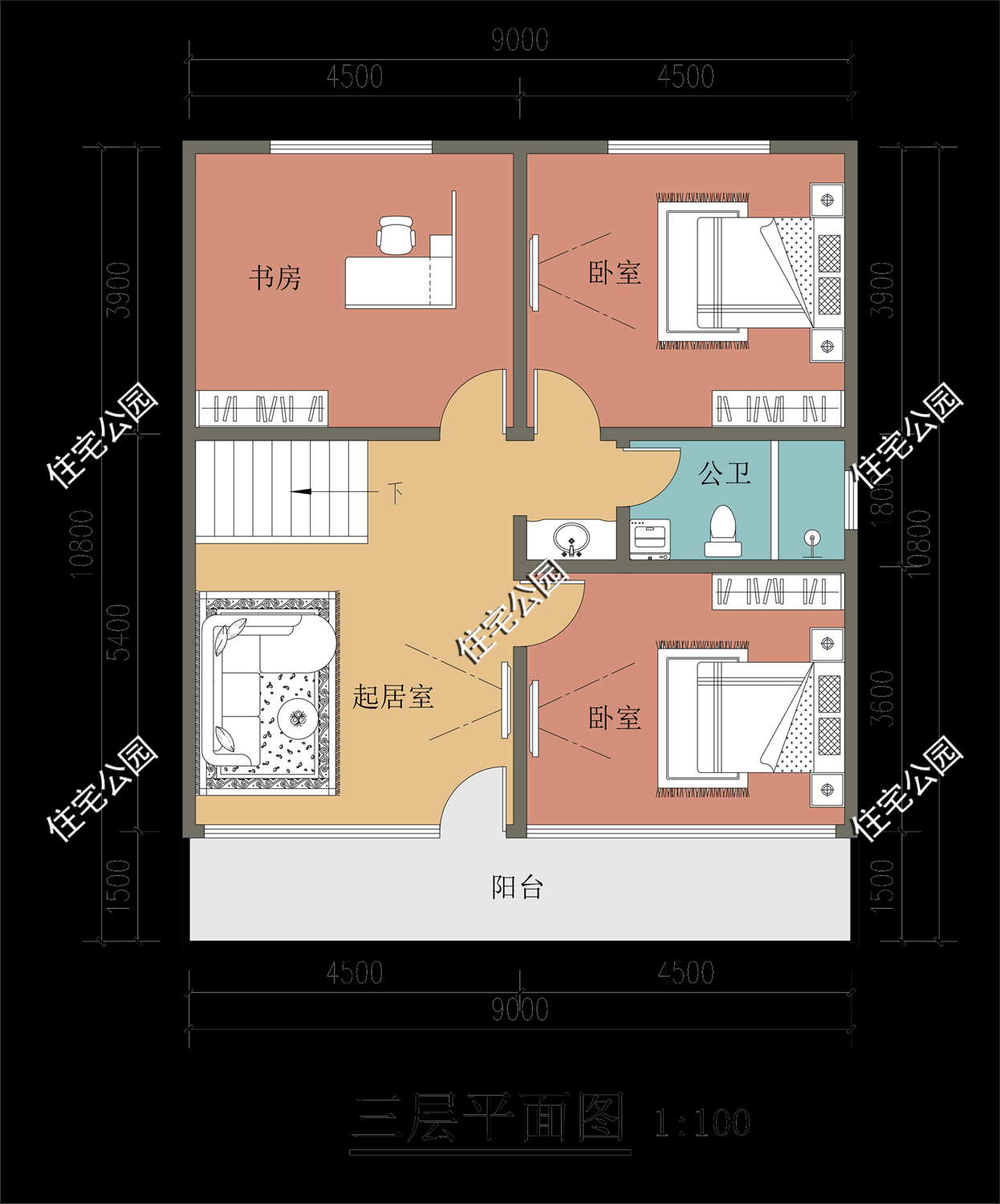 16×10米现代别墅，落地窗设计惹争议，农村建房这样做好吗？