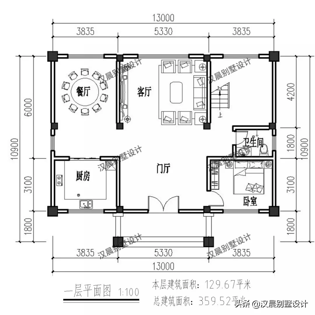 别墅设计新尝试，3层混搭新中式别墅大受赞赏