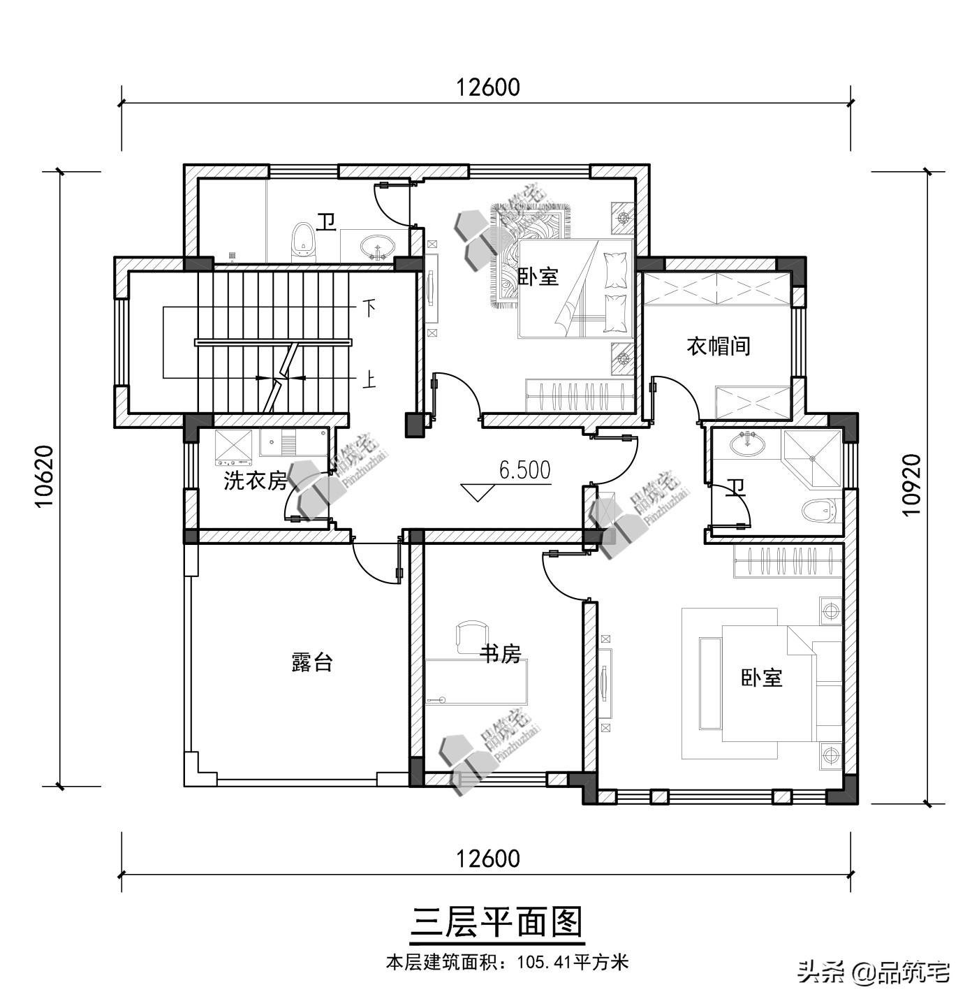 同一地块，两层法式别墅PK三层法式别墅