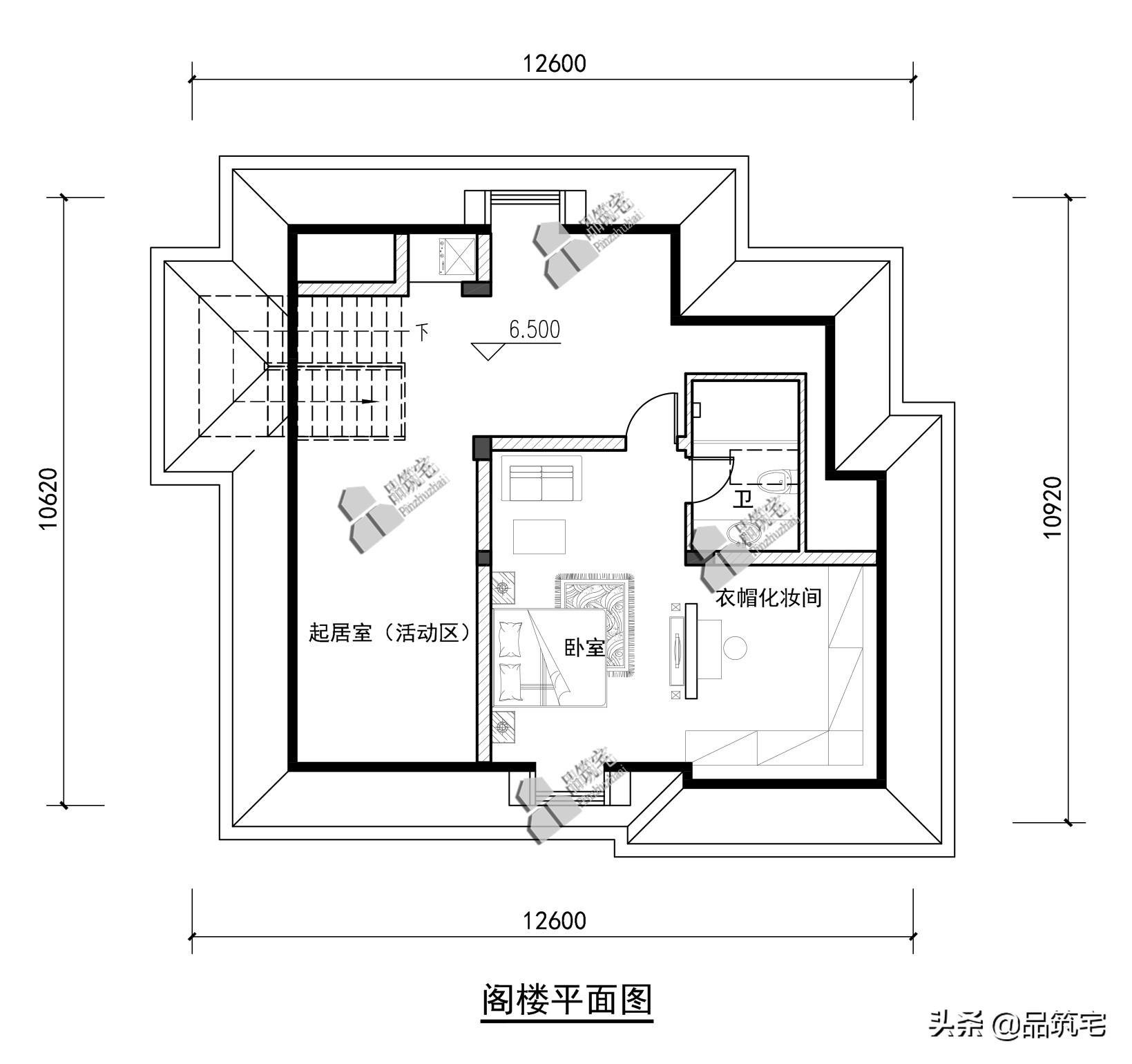 同一地块，两层法式别墅PK三层法式别墅