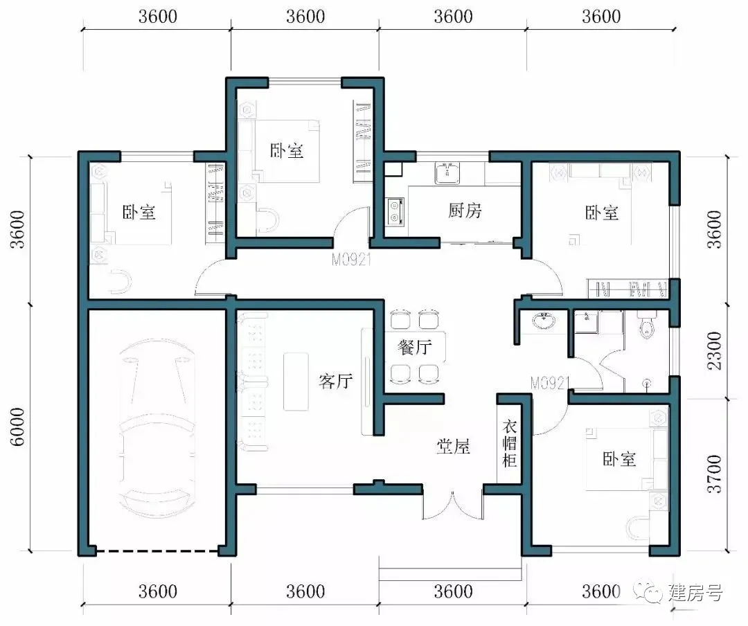 建栋别墅犒赏人生！10款一层别墅建一栋