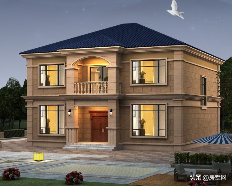 别墅设计：打造双层300平复古欧式，只为一个温馨的家
