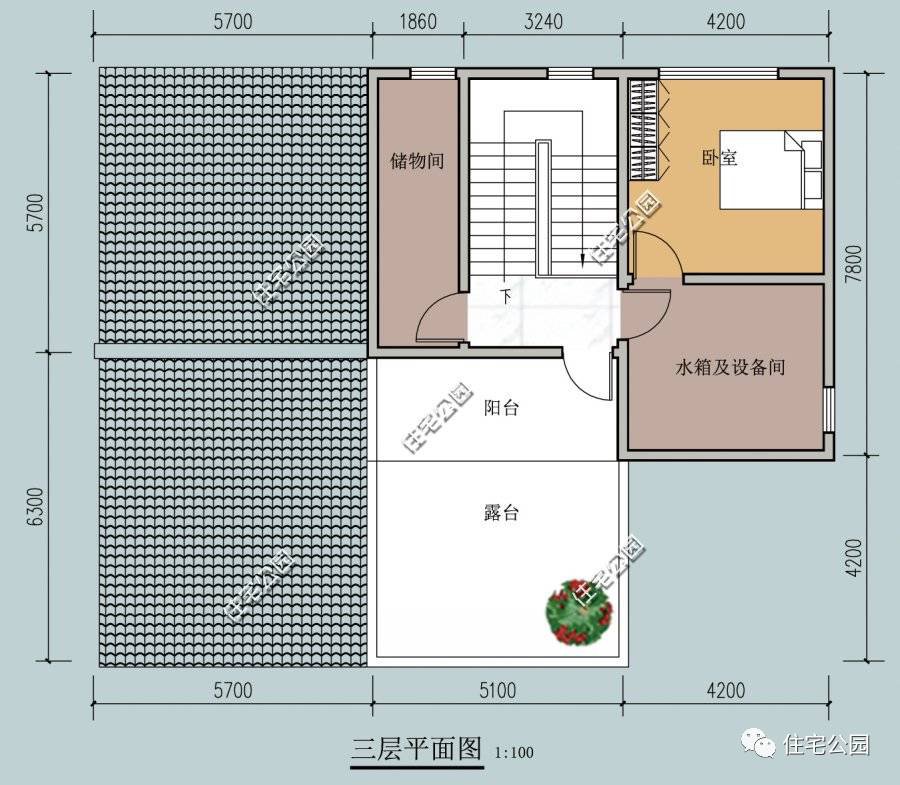 6套全新设计的户型图纸，农村盖别墅，传统中式才接地气