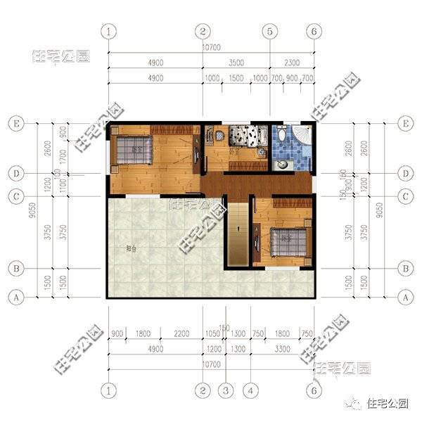 6套全新设计的户型图纸，农村盖别墅，传统中式才接地气