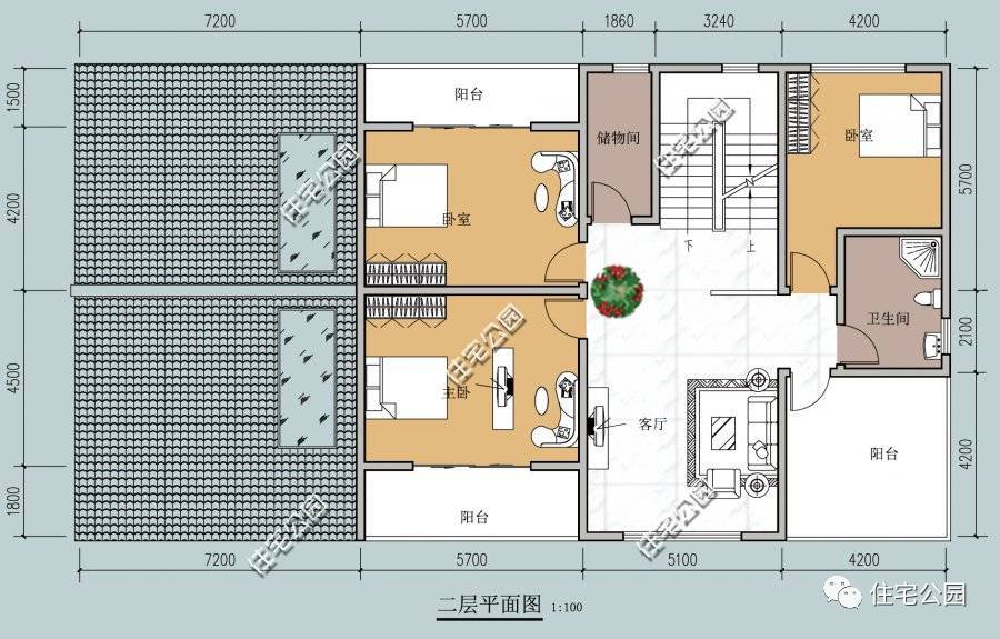 6套全新设计的户型图纸，农村盖别墅，传统中式才接地气