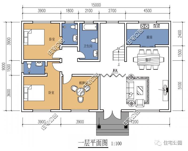 7栋精美农村别墅图纸，你最喜欢哪一套呢？