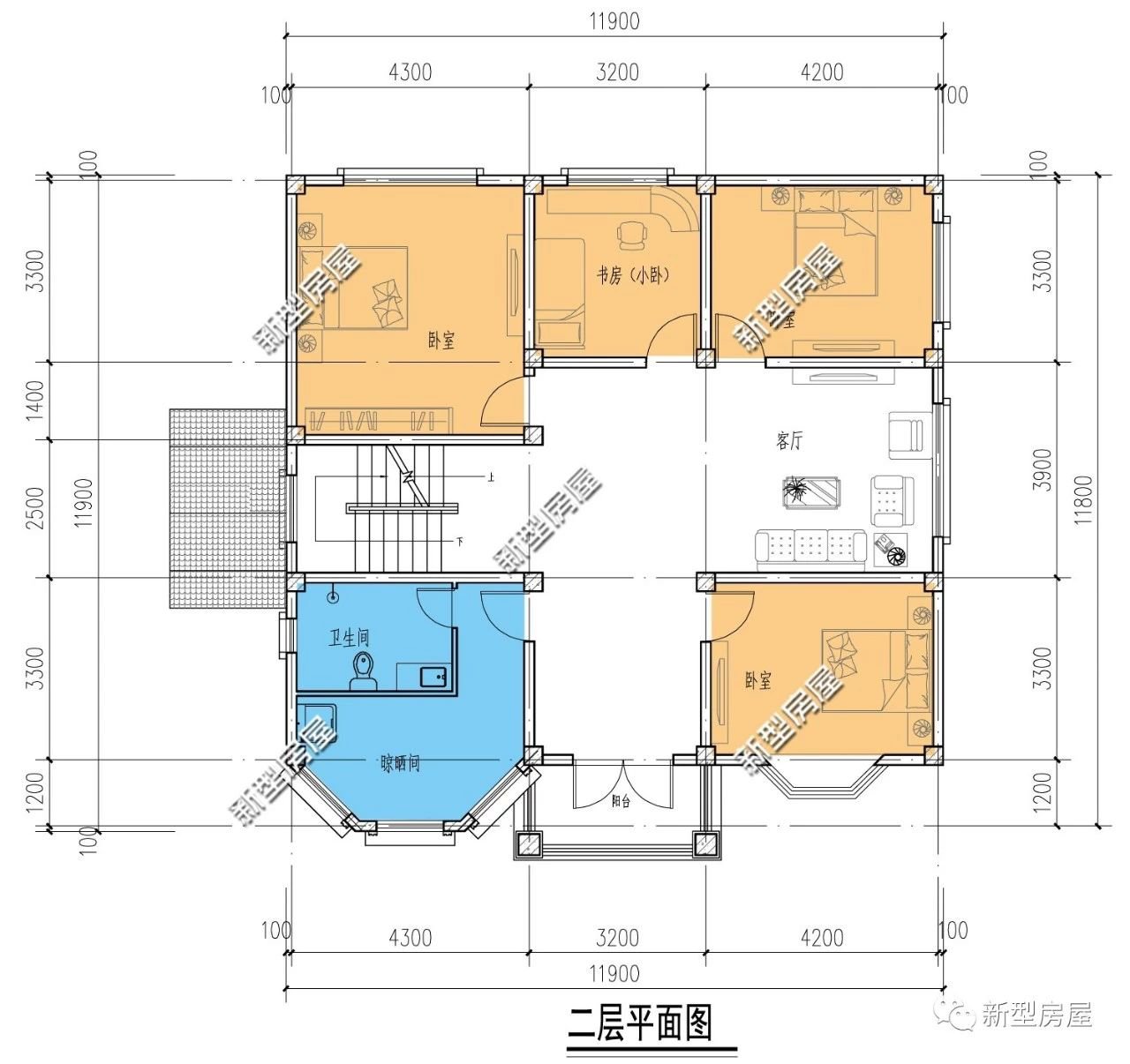 农村自建房欧式别墅图纸10套，造价20万至150万不等，建议收藏