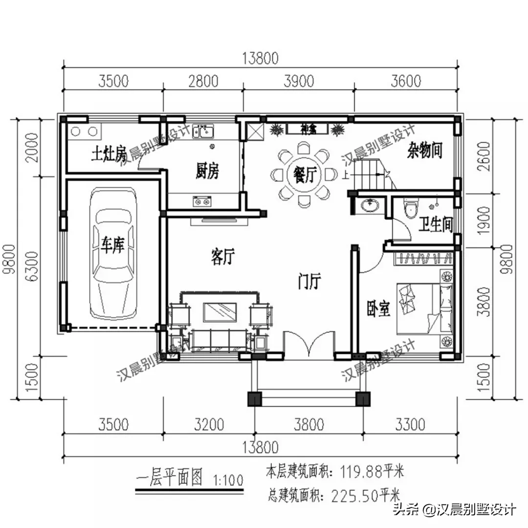 新鲜出炉2层欧式别墅，小庭院显得意外别致，主体32万