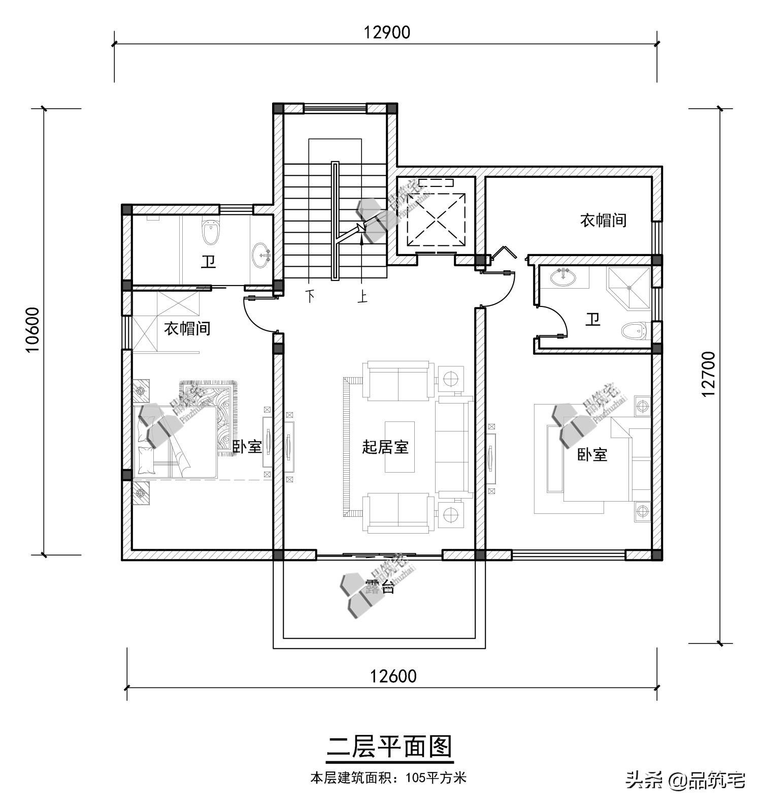 三层新亚洲风格小别墅，带电梯的花园小洋房