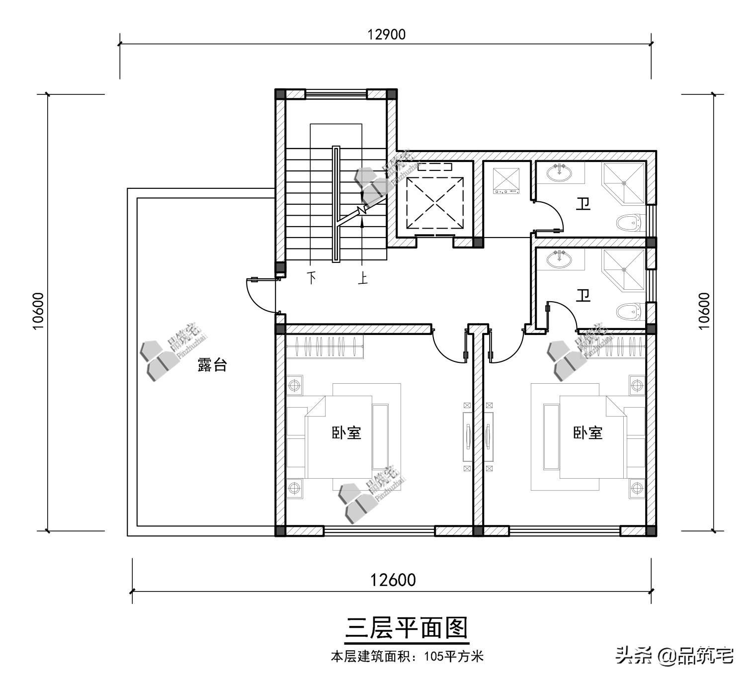 三层新亚洲风格小别墅，带电梯的花园小洋房