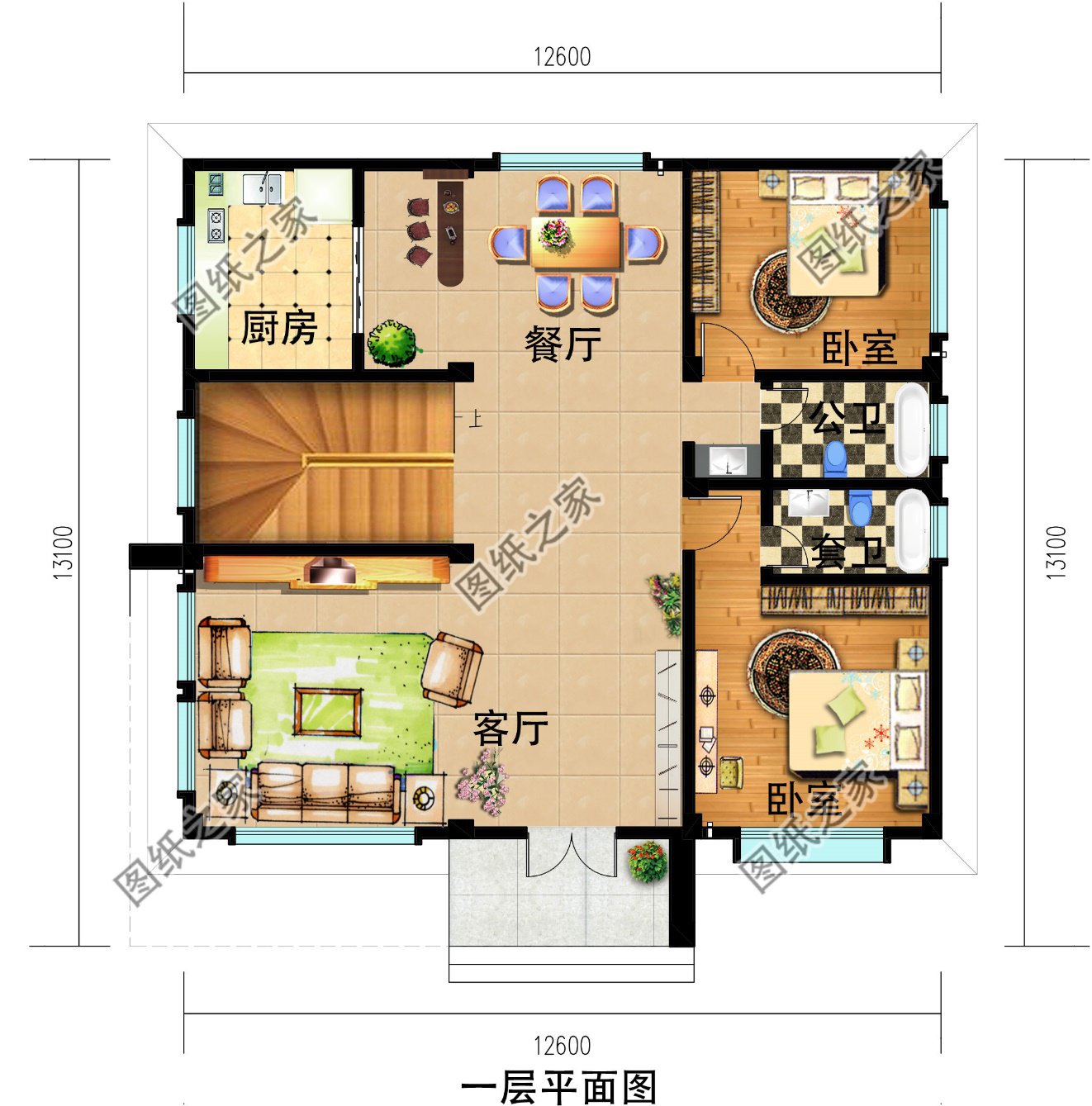 2020年新款别墅图，建不建房都看一下，盖好全村人都来贺喜