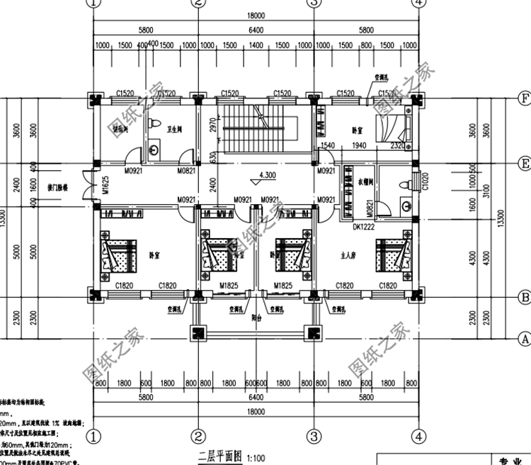 占地200米二层豪华别墅自建房图，宅基地大的不这样建就可惜了