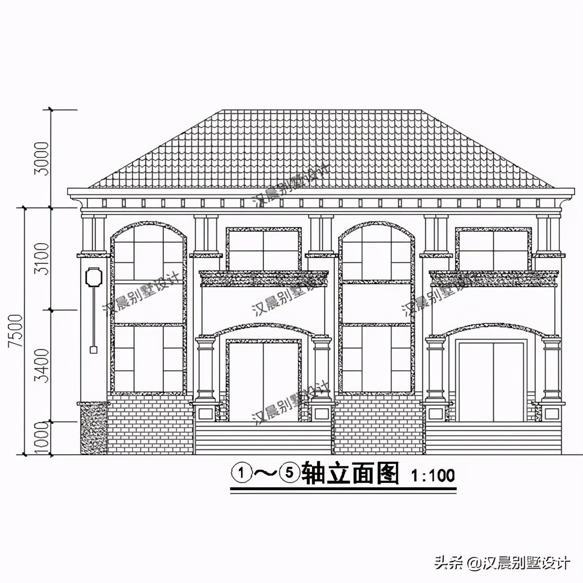 两兄弟一人16万，在监利老家盖欧式双拼别墅