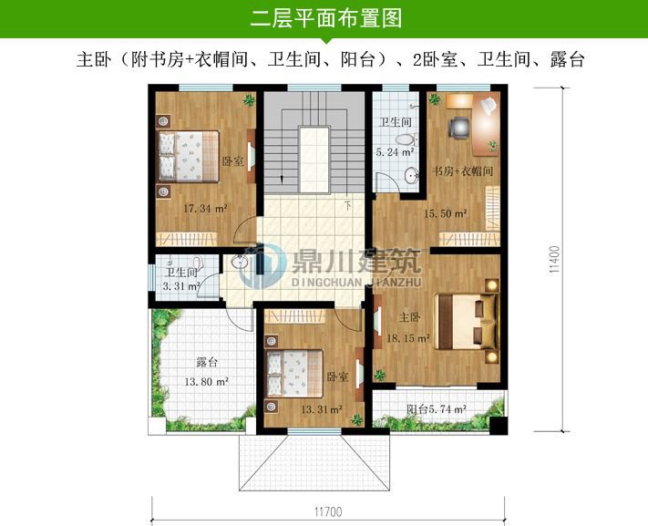 8套高品质别墅设计，布局惊艳方便生活，第4套中式带庭院35万可建