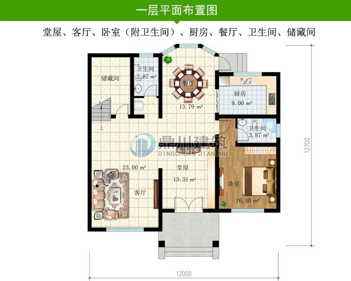 8套高品质别墅设计，布局惊艳方便生活，第4套中式带庭院35万可建