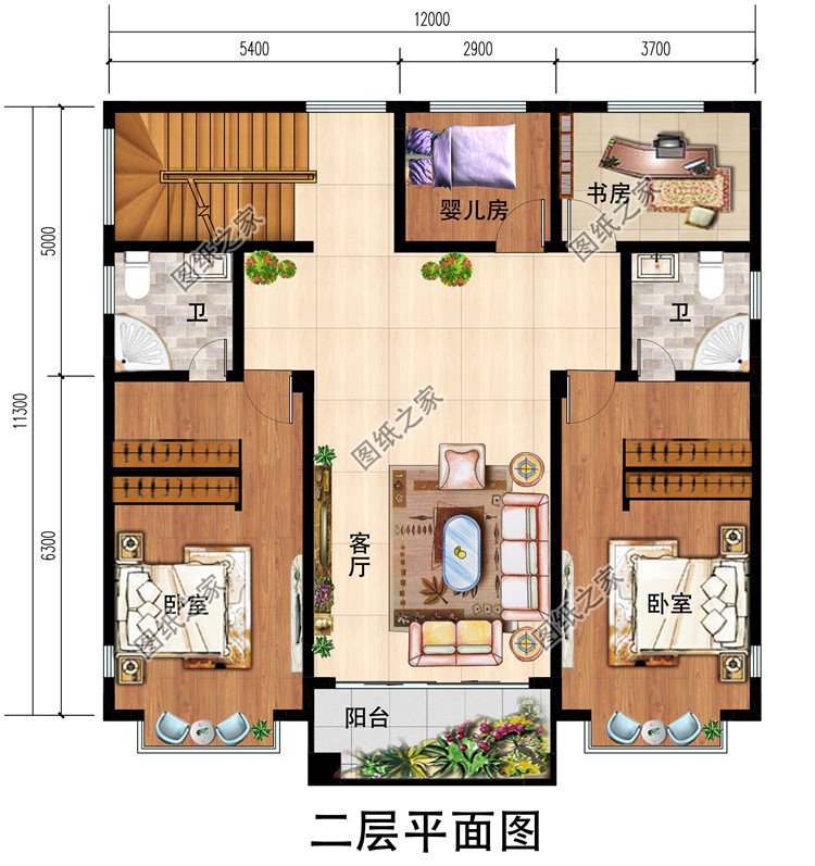 农村三层大气别墅图片，建这样的房子，出去肯定有面儿