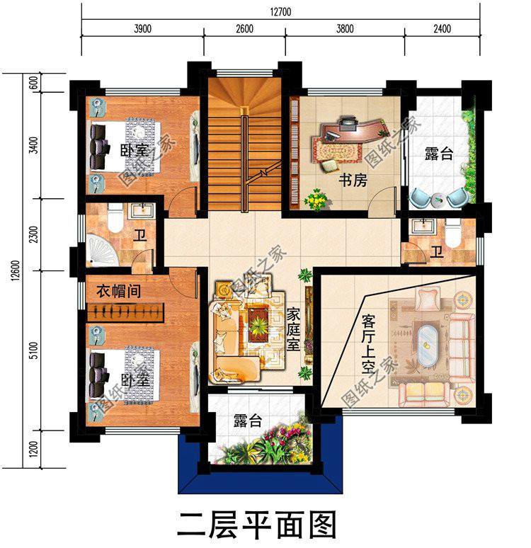 三款农村新中式三层楼房图片，极具中国风，农村土豪的专属别墅