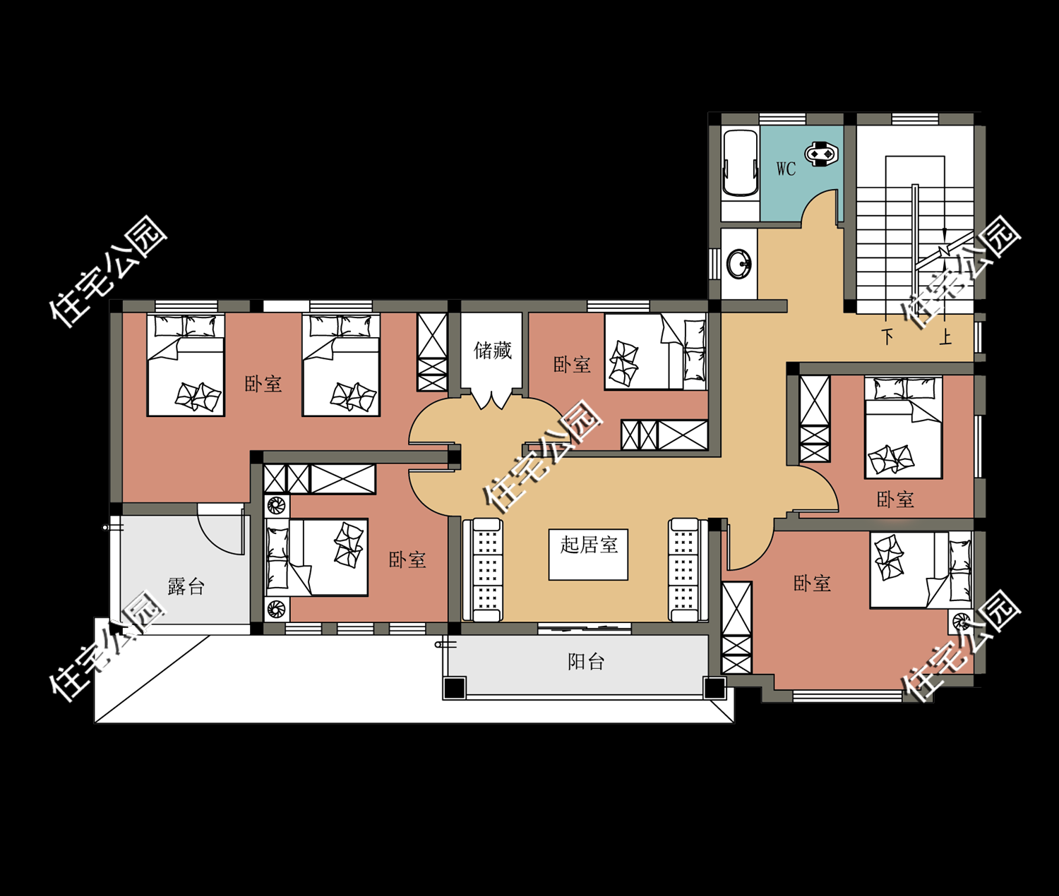 堂屋+土灶，生活才更有味道，8套图纸分享，哪套更适合农村？