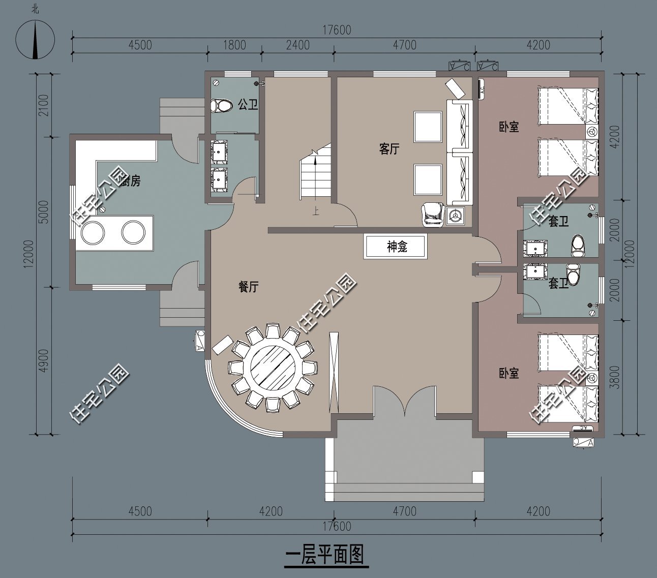 堂屋+土灶，生活才更有味道，8套图纸分享，哪套更适合农村？