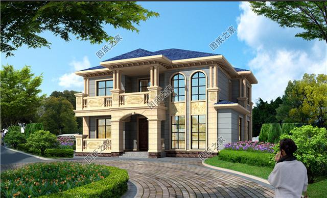 农村最新房子简单的款式，图纸选的好，房子差不了